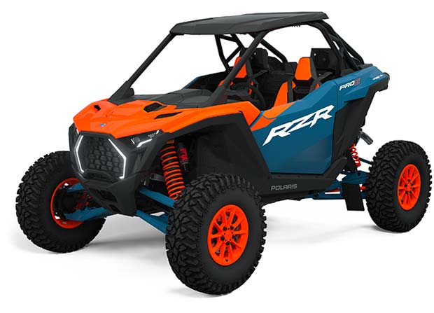 RZR Pro S Ultimate Orange Burst / Zenith Blue